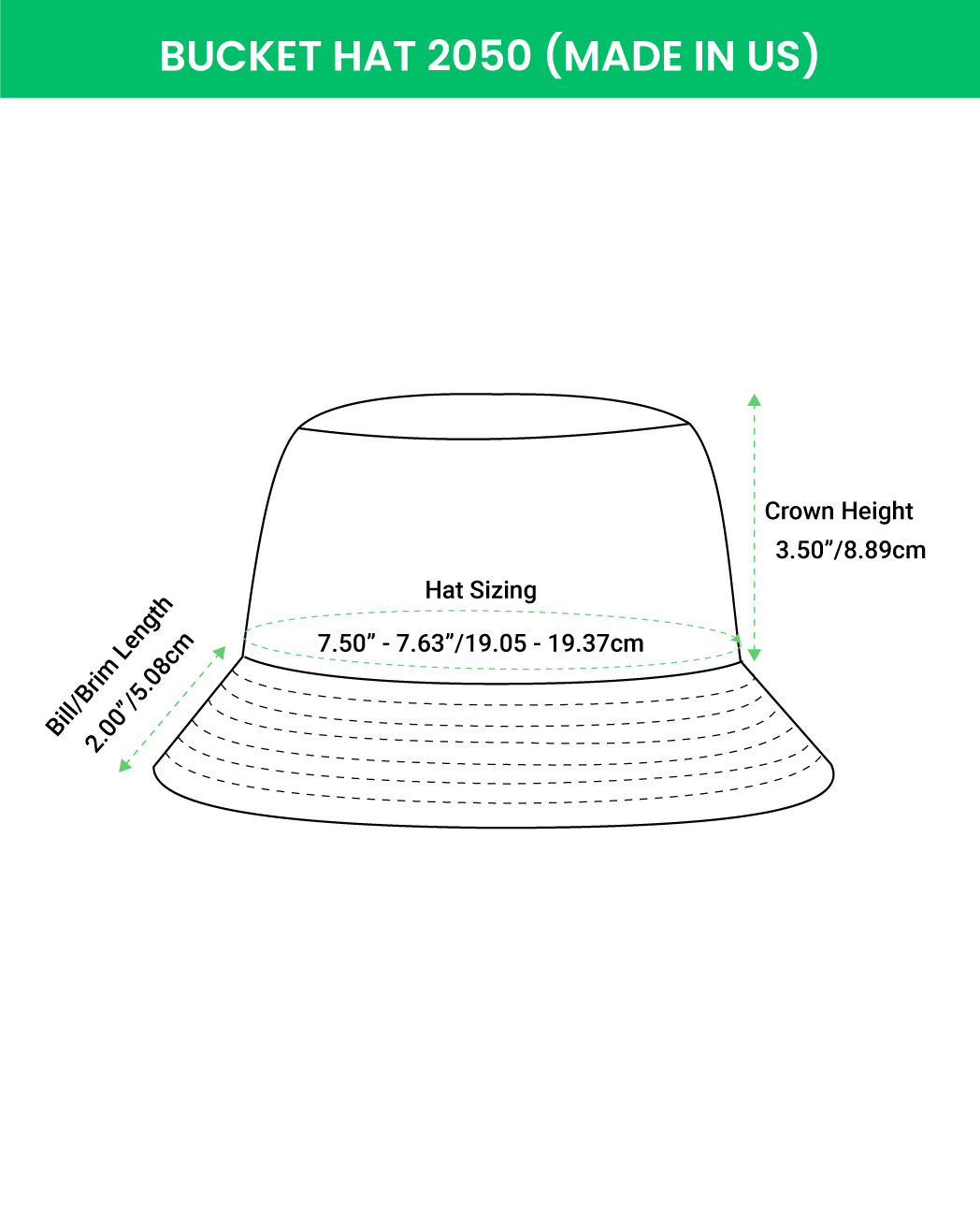 Bucket Hat 2050 (Made in US)