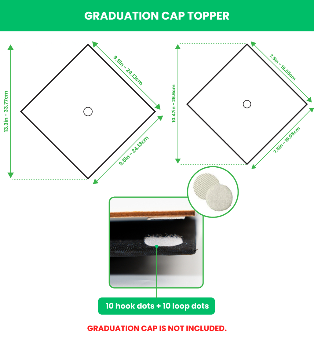 Hologram Graduation Cap Topper
