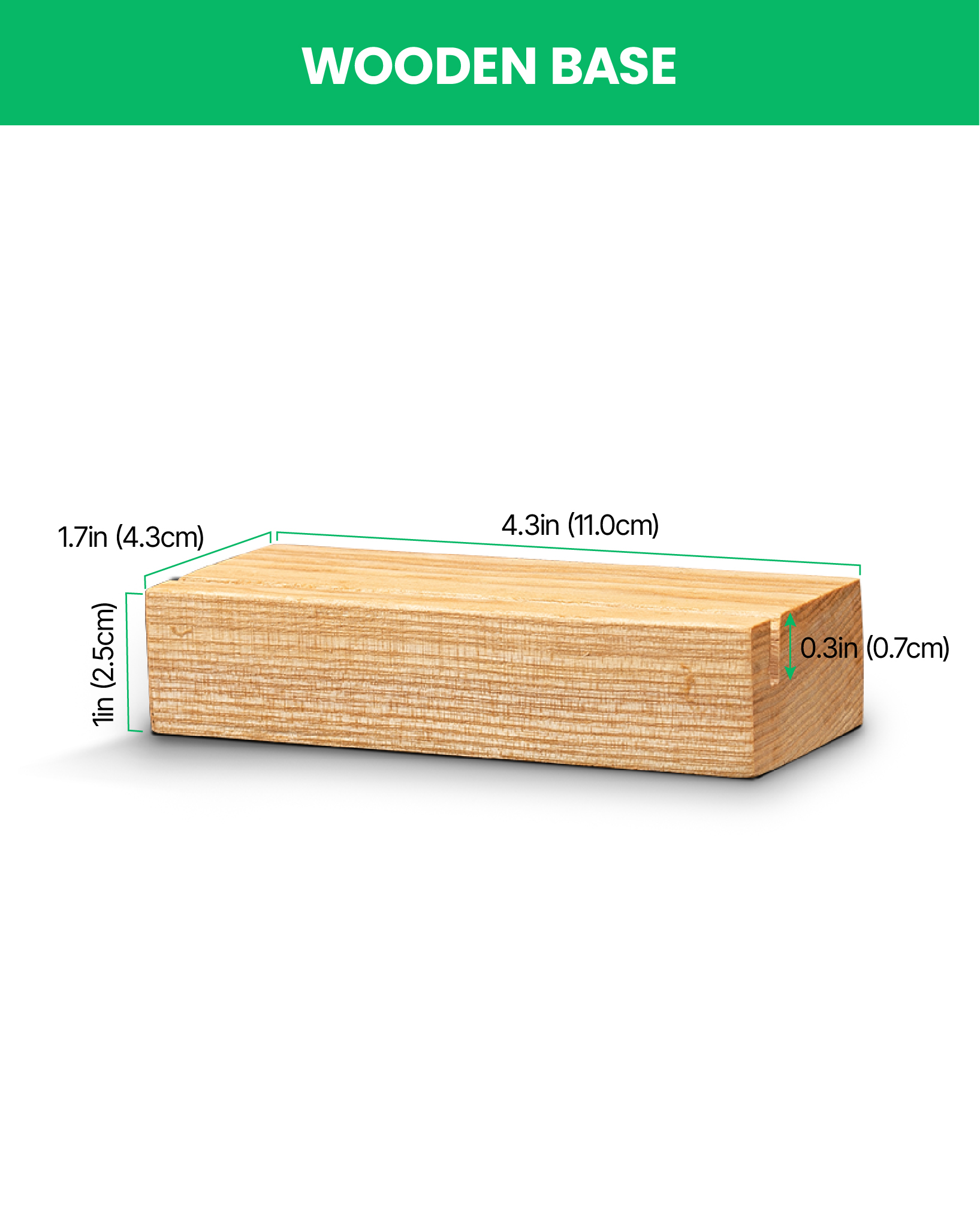 Acrylic Plaque Base 