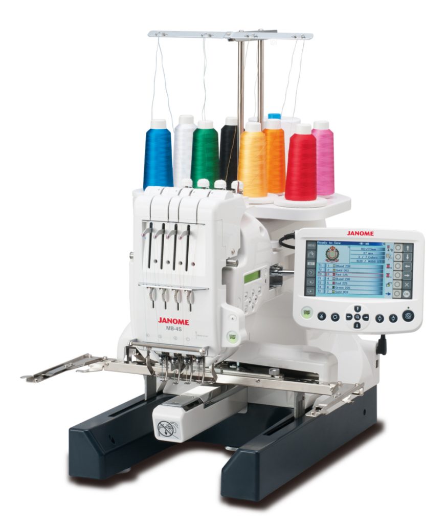Janome MB-4S Four-Needle Embroidery Machine
