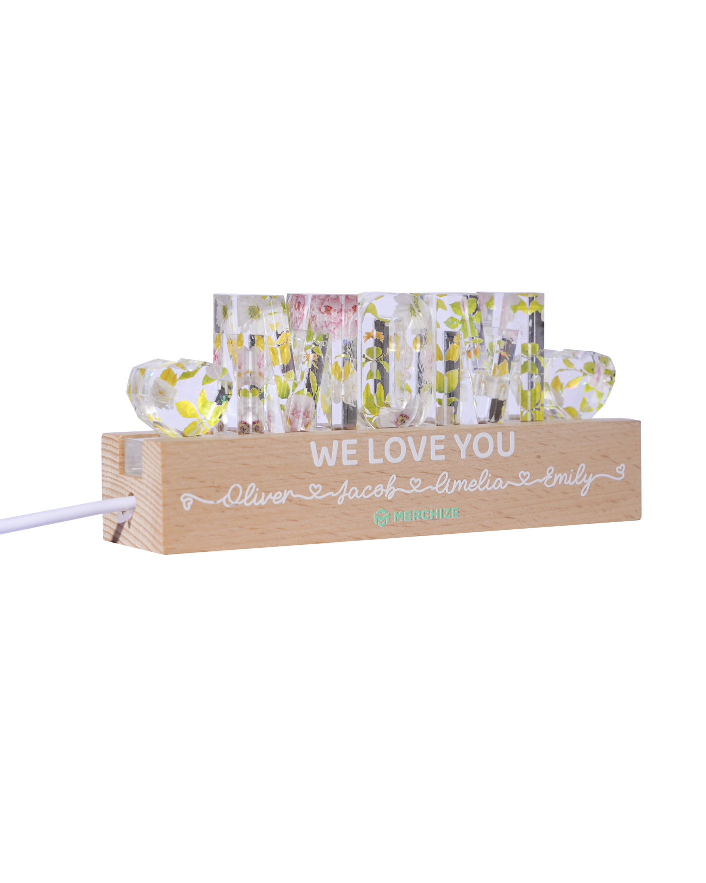 Hologram Name Night Light