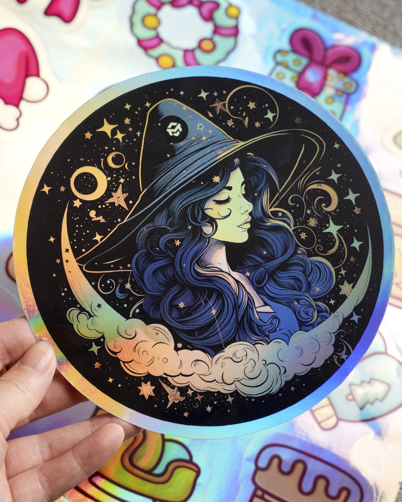 custom hologram stickers
